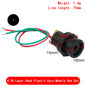 650nm 5mW Red Point / Line / Cross Laser Module Head Glass Lens Focusable Focus Adjustable Laser Diode Head Industrial Class
