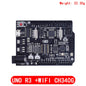 UNO R3 + WiFi ATmega328P+ESP8266 (32Mb memory) USB-TTL CH340G For Arduino Uno NodeMCU WeMos ESP8266 One New Arrival