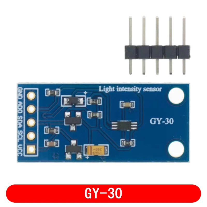 1PCS GY-30 GY-302 BH1750 BH1750FVI light intensity illumination module 3V-5V for Arduino