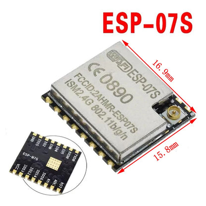 ESP8266 ESP-01 ESP-01S ESP-07 ESP-12E ESP-12F ESP-32 ESP-32S Serial WIFI Wireless Module Wireless Transceiver 2.4G For Arduino