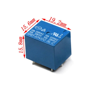 Relays SRD-05VDC-SL-C SRD-12VDC-SL-C SRD-24VDC-SL-C 5V 12V 24V 10A 250VAC 5PIN