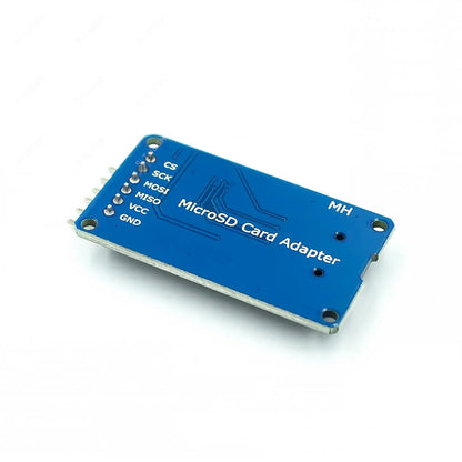 10pcs/lot Micro SD card mini TF card reader module SPI interfaces with level converter chip for