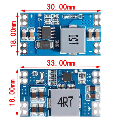 Mini560 5A High Efficiency Output 3.3V 5V 9V 12V Step Down DC-DC Converter Voltage Regulator Buck Stabilized Power Supply Module