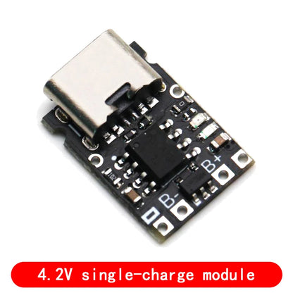 5V Charging and Discharging Integrated Module 3.7V 4.2V18650 Lithium Battery Charging Boost Power Board Protection Type-c
