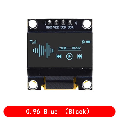 4pin 0.96 White/Blue/Yellow blue 0.96 inch OLED 128X64 OLED Display Module 0.96 IIC I2C Communicate for arduino