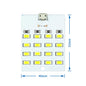 high quality 5730 smd 5V 430mA~470mA White  Mirco Usb 5730 LED lighting panel USB mobile light Emergency light  night light