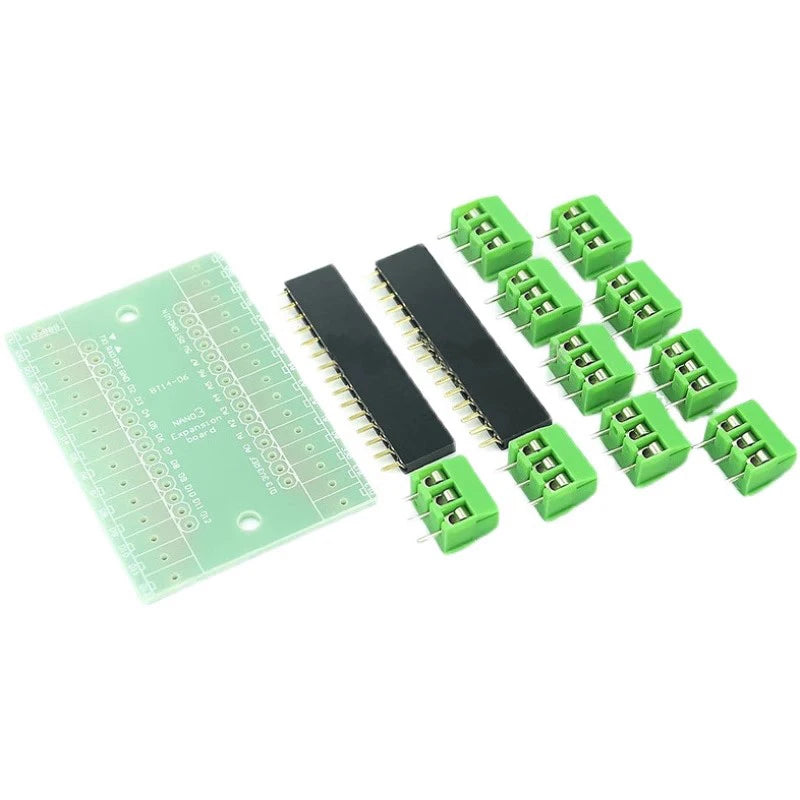 NANO V3.0 3.0 Controller Terminal Adapter Expansion Board NANO IO Shield Simple Extension Plate For Arduino AVR ATMEGA328P