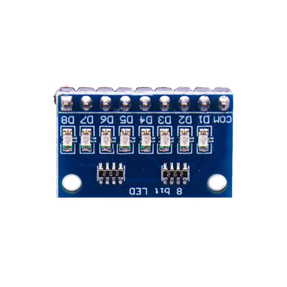 3-24V 8 Bit Blue/Red Common anode/cathode LED indicator Module Breadboard starter kit Board for MCU ARM 3d printer UNO MEGA2560