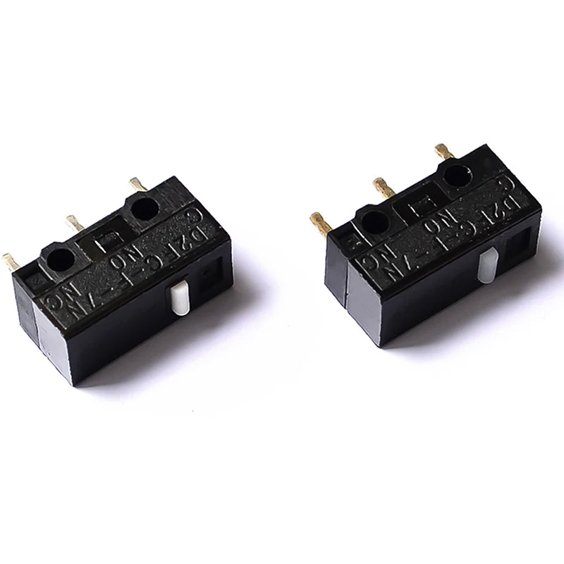 10PCS/LOT New Authentic 5 million times Mouse Micro Switch D2FC-F-7N Mouse Button Fretting D2FC-E-7N D2FC