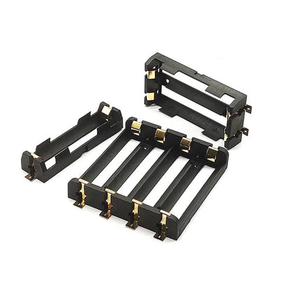 1x2x3x4x 18650 SMT Battery Holder 18650 SMD Battery Box Storage Case Container Power Bank With Bronze Pins Rechargeable SMT