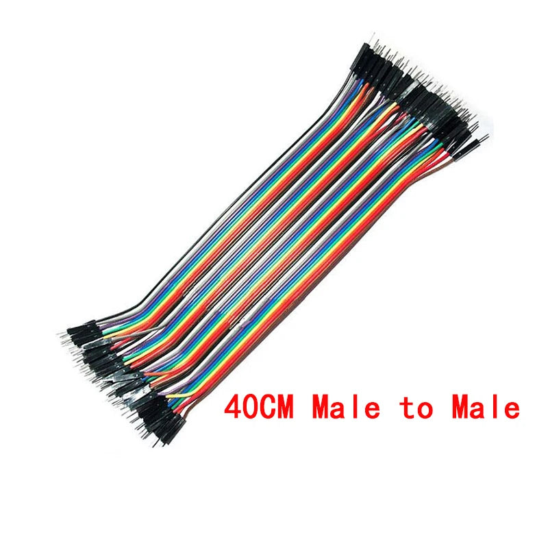 Dupont Line 40P 10cm/15cm/40cm Male to Male + Female to Male and Female to Female Jumper Wire Dupont Cable for arduino DIY KIT