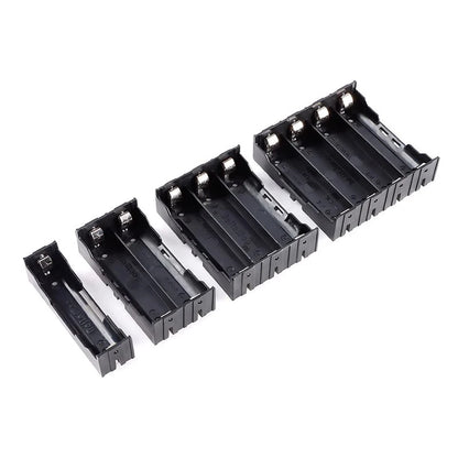 Abs 18650 Power Bank Gevallen 1X 2X 3X 4X 18650 Batterij Houder Opbergdoos Geval 1 2 3 4 Slot batterijen Container Met Harde Pin