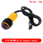 E18-D80NK Infrared Obstacle Avoidance Photoelectric Sensor Proximity Switch 3-80cm Detection Range Adjustable