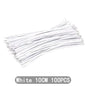 100PCS Tin-Plated Breadboard PCB Solder Cable 24AWG 10CM Fly Jumper Wire Cable Tin Conductor Wires 1007-24AWG Connector Wire