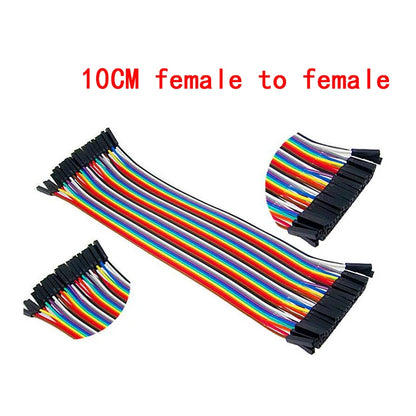 Dupont Line 40P 10cm/15cm/40cm Male to Male + Female to Male and Female to Female Jumper Wire Dupont Cable for arduino DIY KIT