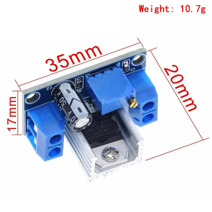 LM317 DC-DC Converter Buck Step Down Circuit Board Module Linear Regulator LM317 Adjustable Voltage Regulator Power Supply