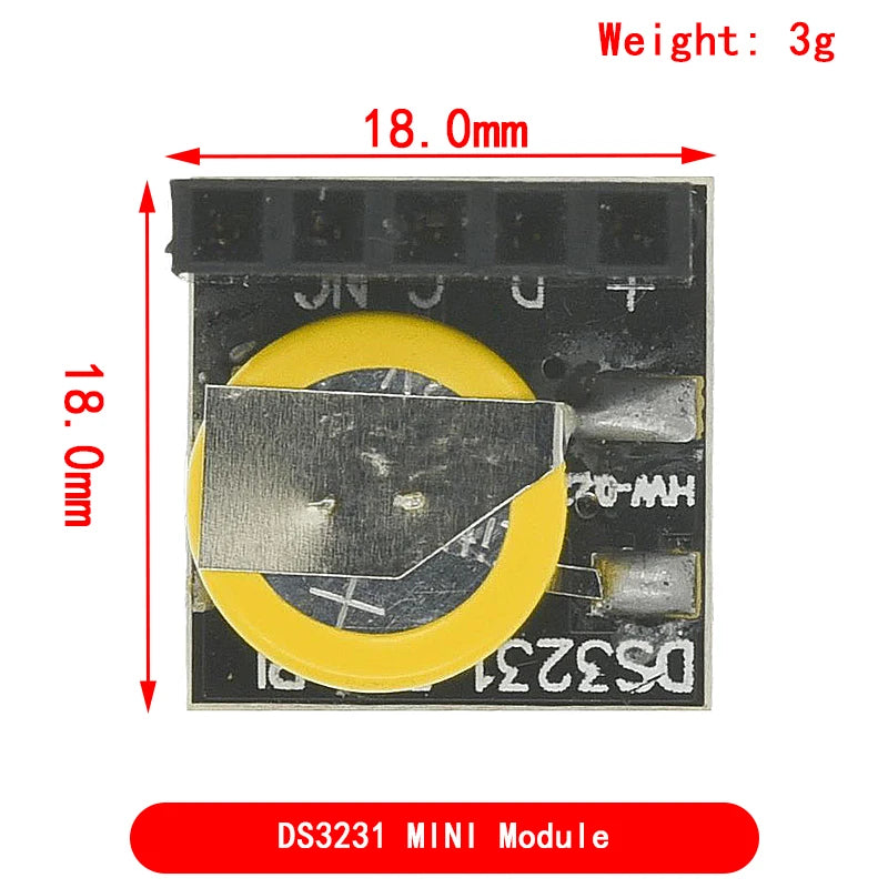 1PCS PCF8563 DS3231 PCF8523 AT24C32 DS1302 DS2121SN  IIC Precision RTC Real Time Clock Memory Module For Arduino new original