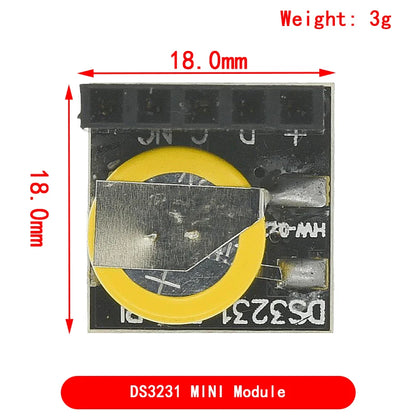 1PCS PCF8563 DS3231 PCF8523 AT24C32 DS1302 DS2121SN  IIC Precision RTC Real Time Clock Memory Module For Arduino new original