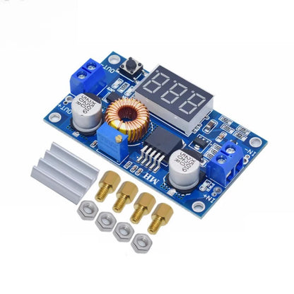 5A 75W XL4015 DC DC Converter Adjustable Step-Down Module 4.0-38V to 1.25V-36V DIY Adjustable Power Supply