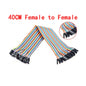 Dupont Line 40P 10cm/15cm/40cm Male to Male + Female to Male and Female to Female Jumper Wire Dupont Cable for arduino DIY KIT