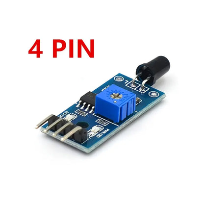 IR Infrared 3/4 Wire Flame Detection Sensor Module IR Flame Sensor Module Detector Smartsense For Arduino