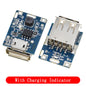Type-C /Micro USB 5V 1A 2A 3.1A Boost Converter Step-Up Power Module Mobile Power Bank Accessories With Protection LED Indicator