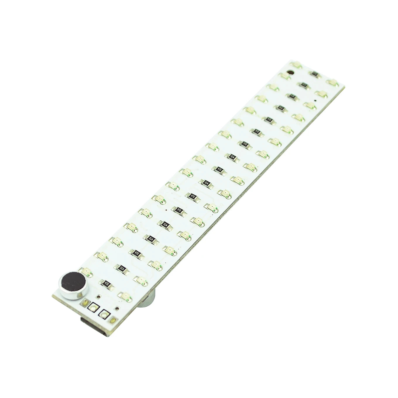 New 2*17 LED USB Mini Voice Control Audio USB Music Spectrum Light Flash Volume Level Indicator LED for MP3 Amplifier