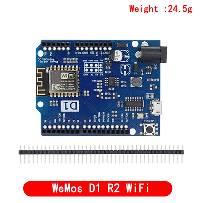 ESP-12F ESP-12E D1 WiFi Development Board WeMos D1 R2 WiFi UNO Based Wireless Module ESP8266 Shield for Arduino Compatible IDE