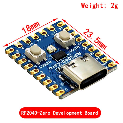 Original Raspberry Pi PICO development board module RP2040-Zero mini microcontroller dual-core Cortex M0+ processor 2MB FlashUSB