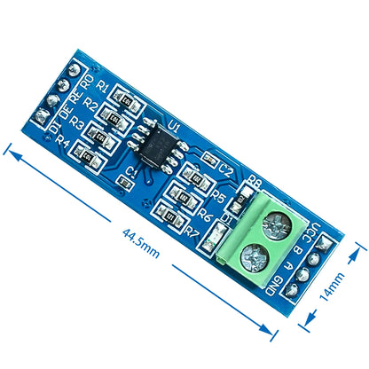 5PCS/LOT MAX485 module, RS485 module, TTL turn RS - 485 module, MCU development accessories