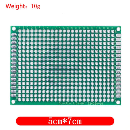 9x15 8x12 7x9 6x8 5x7 4x6 3x7 2x8 cm Double Side Prototype Diy Universal Printed Circuit PCB Board Protoboard For Arduino