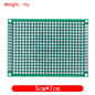 9x15 8x12 7x9 6x8 5x7 4x6 3x7 2x8 cm Double Side Prototype Diy Universal Printed Circuit PCB Board Protoboard For Arduino