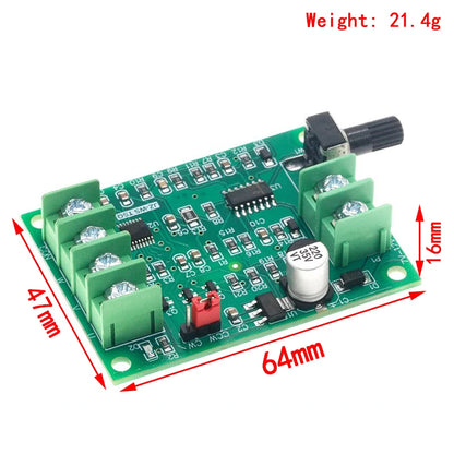 DC brushless motor driver board module speed control board optical drive hard disk motor controller 7V-12V improved version