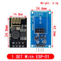 ESP8266 ESP-01 ESP01 Serial Wireless WIFI Module For Arduino Transceiver Receiver Adapter Board Raspberry Pi UNO R3 One 3.3V 5V