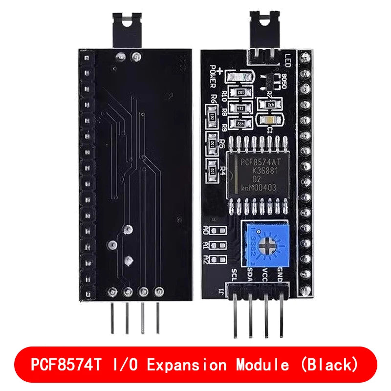 PCF8574 PCF8574T I/O For IIC I2C TWI SPI Serial Interface Board Port LCD1602 LCD2004 Adapter Plate LCD Adapter Module