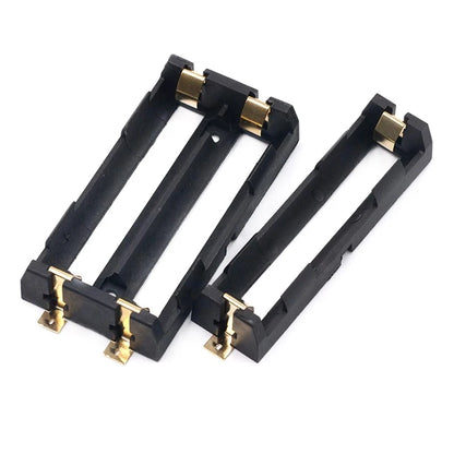 1x 2x 18650 Series Batteries Holder Box Storage Case Container With Bronze Pins Drop Ship