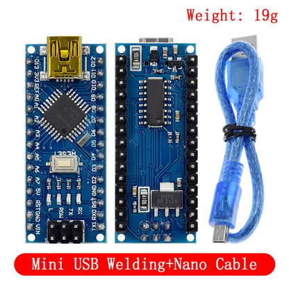 Mini / Type-C / Micro USB Nano 3.0 With the bootloader compatible Nano controller for arduino CH340 USB driver 16Mhz ATMEGA328P