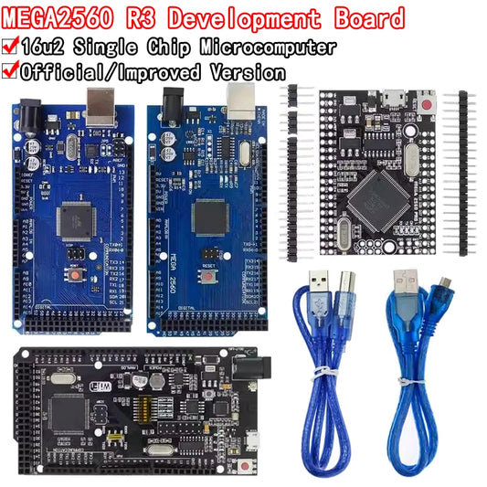 Mega2560 ATMEGA16U2 / Pro Mini MEGA 2560 Mega+WiFi R3 ATmega2560 Chip CH340G For Arduino UNO R3 Development Board WeMos ESP8266