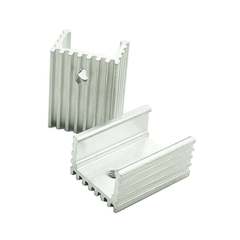10pcs  Heat Sink Transistor Radiator TO220 Cooler Cooling 20*15*10MM