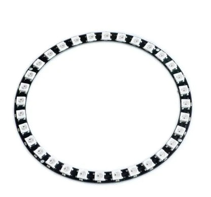 8 Bit 12 Bit 16 Bit 24 32 40 Bit WS2812 5050 RGB LED Ring Lamp Light with Integrated Drivers
