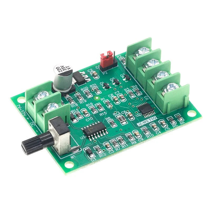 DC brushless motor driver board module speed control board optical drive hard disk motor controller 7V-12V improved version