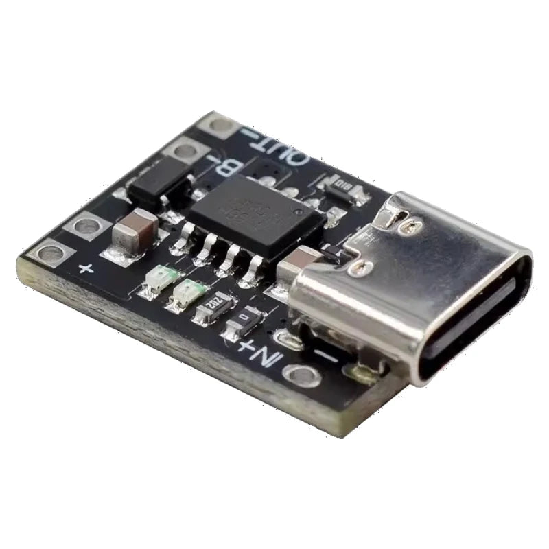 Type-C USB Ultra-Small Lithium Battery Charging Panel 1A Ternary Lithium Battery 3.7V 4.2V Charger Module With Protection Board