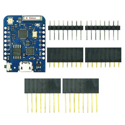 WeMos D1 Mini Pro V3.0 NodeMcu 4MB/16MB bytes Lua WIFI Internet of Things Development board based ESP8266 CH340G Nodemcu V2