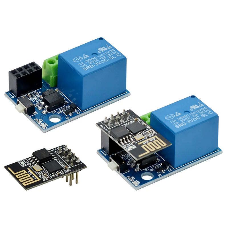 ESP8266 5V WiFi relay module DS18B20 DHT11 RGB LED Controller Things smart home remote control switch phone APP ESP-01S