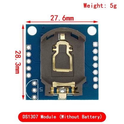 1PCS PCF8563 DS3231 PCF8523 AT24C32 DS1302 DS2121SN  IIC Precision RTC Real Time Clock Memory Module For Arduino new original
