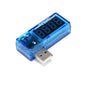 Digital USB Mobile Power charging current voltage Tester Meter Mini USB charger doctor voltmeter ammeter Turn transparent