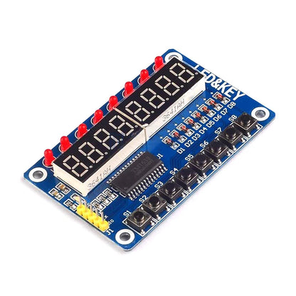 TM1638 Module Key Display For AVR Arduino New 8-Bit Digital LED Tube 8-Bit