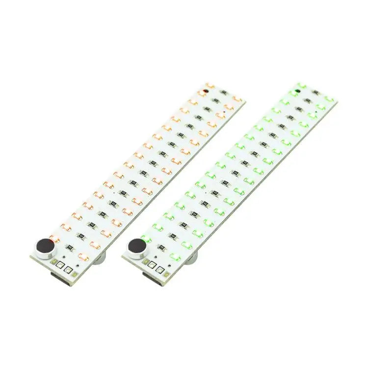 New 2*17 LED USB Mini Voice Control Audio USB Music Spectrum Light Flash Volume Level Indicator LED for MP3 Amplifier
