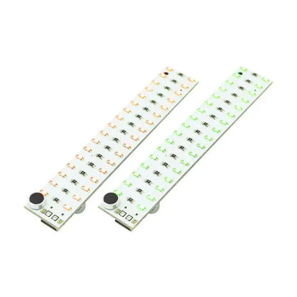 New 2*17 LED USB Mini Voice Control Audio USB Music Spectrum Light Flash Volume Level Indicator LED for MP3 Amplifier
