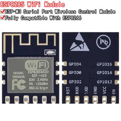Mini Ultra-Small Size From ESP8285 Serial Wireless WiFi Transmission Module ESP-M3 Fully Compatible Replace With ESP8266